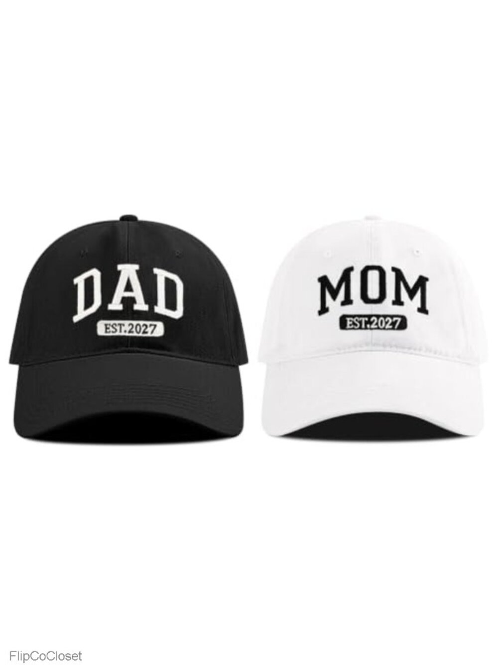 Cotton Baseball Caps Gift for New Parents Dad Mom Pregnancy Announcement